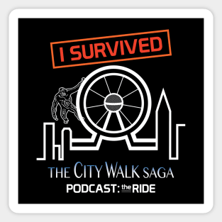 I Survived The CityWalk Saga Sticker